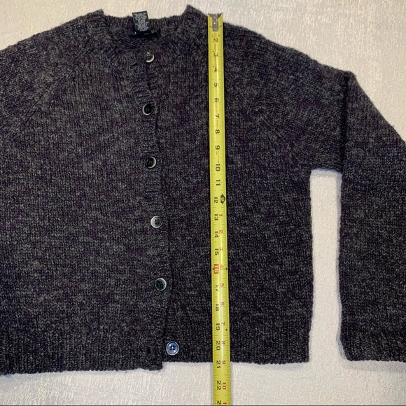 Wool Blend Button Up Sweater - Picture 9 of 14